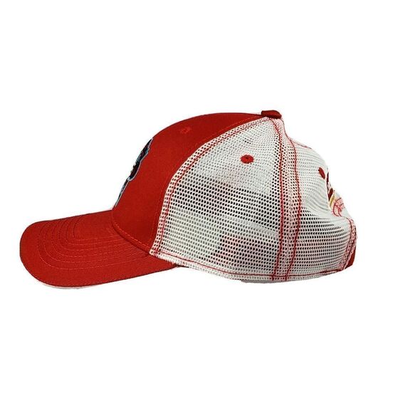 NCAA Final Four 2018 Coca-Cola Circle-K San Antonio Mesh Back Hat Cap Red New - Picture 3 of 5